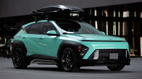 Hyundai Kona Jayde Concept Isn't Jade But Is Coming To SEMA .